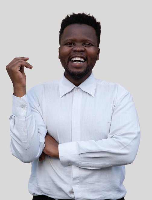 Foto Yanga Gceya (grijs)